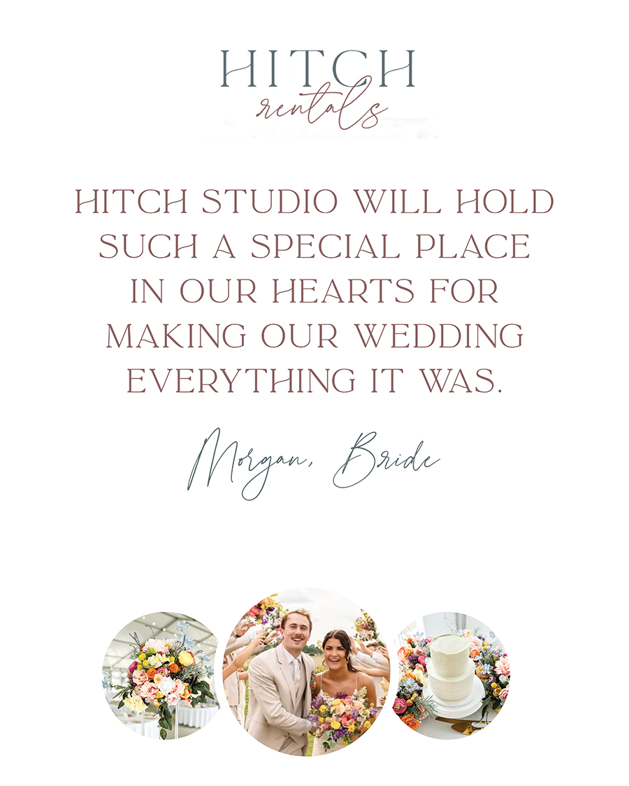 Bride's review of wedding rentals near Sioux Falls