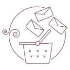 hr icons pink cardboxes & baskets