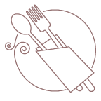 hr icons pink flatware