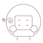 hr icons pink furniture