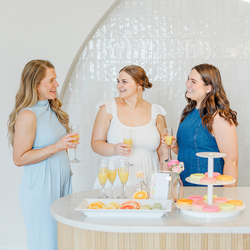 citrusbridalshower bride